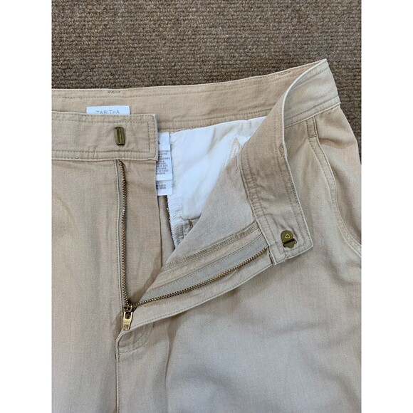 Liz Claiborne Capri Pants Womens 14 Tabitha Straight Leg Roll Cuff - Picture 2 of 10